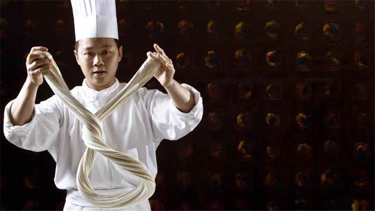 hand-pulled noodles made to order!