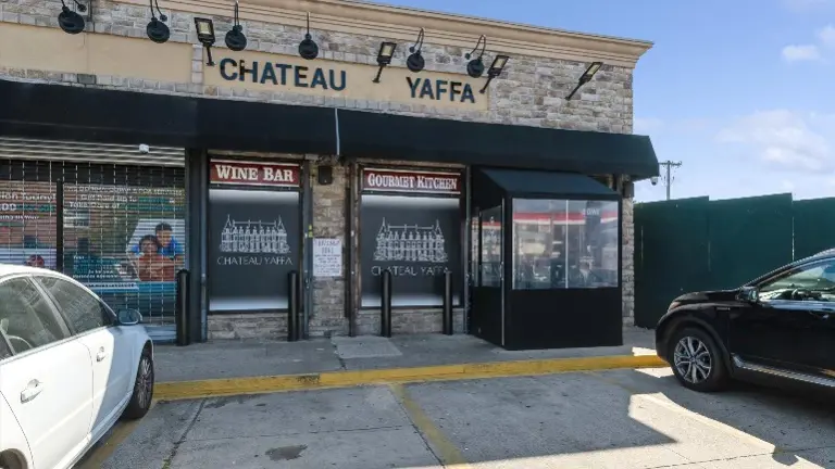 Restaurant front entrance