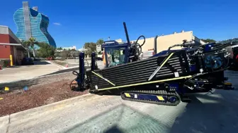 Trenchless utility installation company servicing property owners