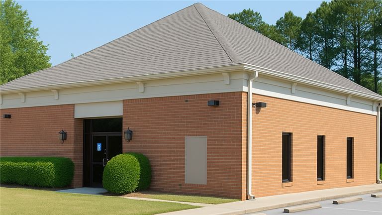 Front of Building