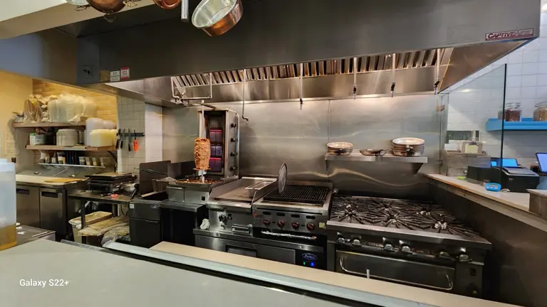 kitchen with hood type one  kitchen with hood type one