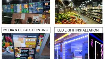 Digital Menu, Decal Printing, Led Sign & Survelliance Company in Queen