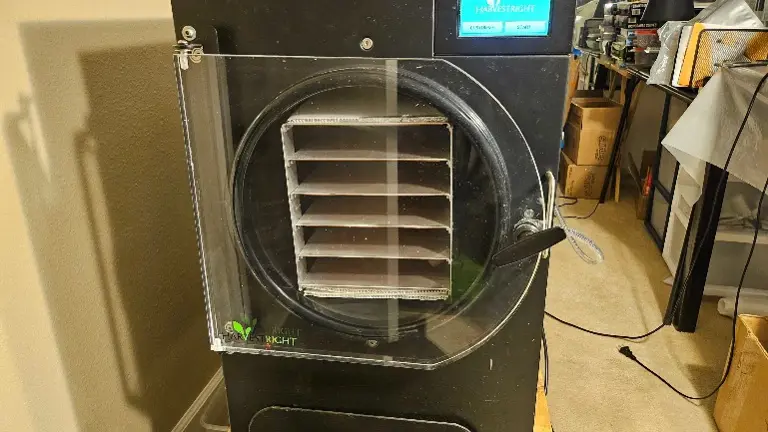 HarvestRight freeze-dryer with vacuum pump