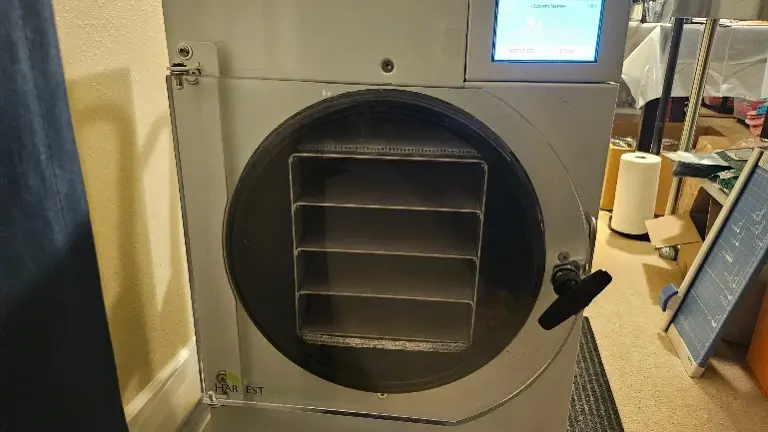 HarvestRight freeze-dryer with vacuum pump