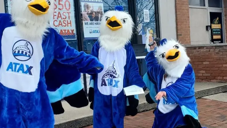 Eagle Mascot Parade
