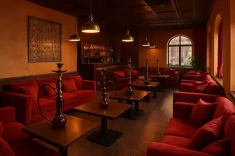 Exclusive Bar Restaurant Hookah Lounge