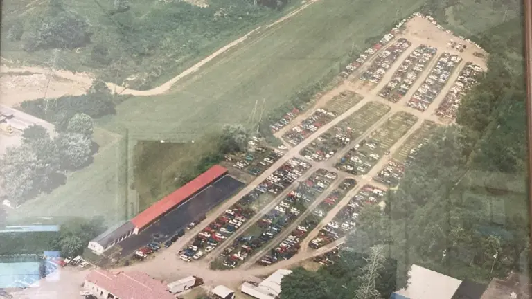 13.54 Acre Salvage Yard between Parkersburg and Vienna, WV.  In the heart of the city.  Current Salvage Yard License, (30) 10X20 STORAGE UNITS .