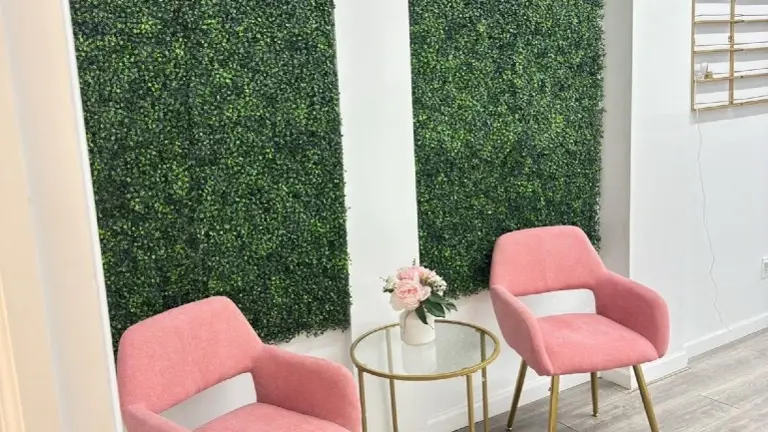 one of the waiting areas 