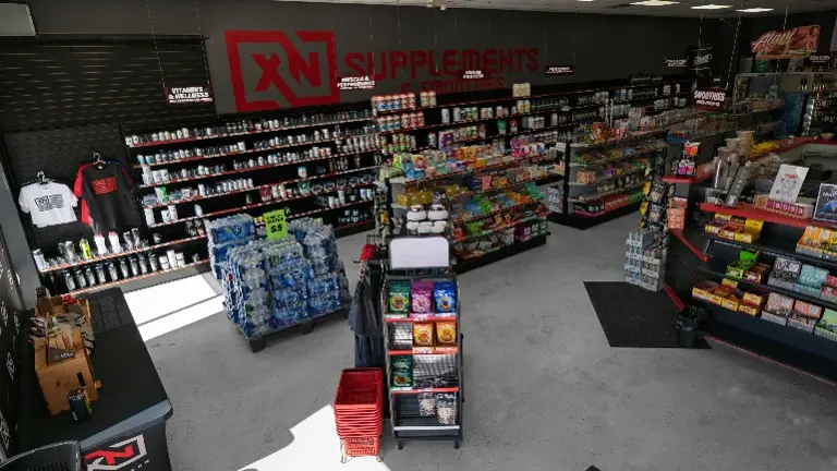 Front of store