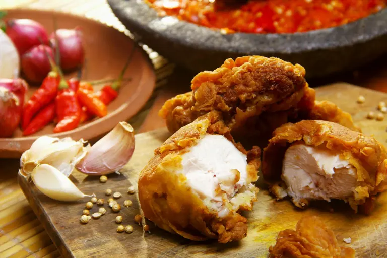 Successful Fried Chicken Restaurant