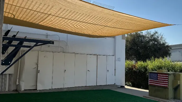 Outside Fitness Area