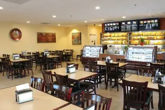 Corner Restaurant Spacious kitchen.