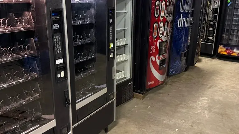 Snack and Beverage Vending Machines
