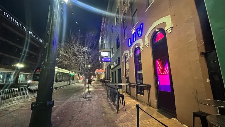 Prime Downtown Houston location with strong street visibility, pedestrian traffic, and proximity to major nightlife and entertainment anchors.