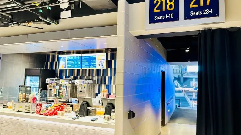 Gainbridge Fieldhouse Counter