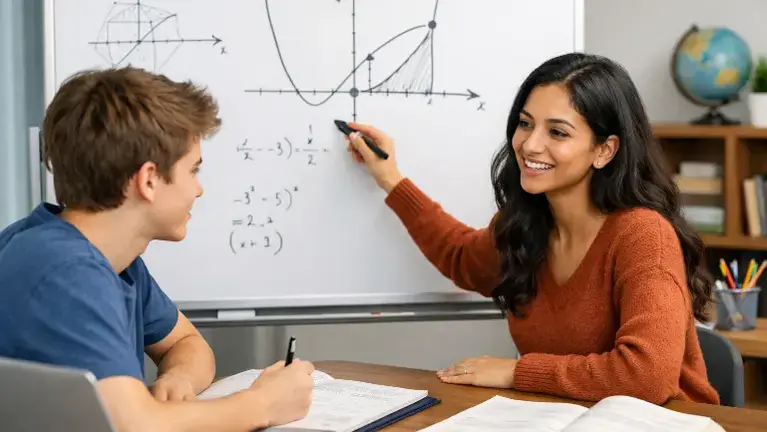 Math Tutoring Session