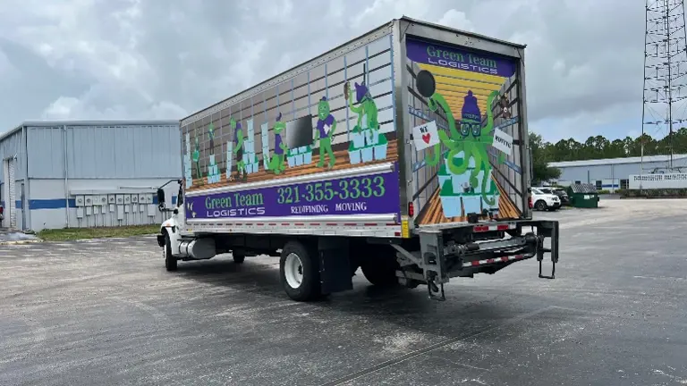 Fully Wrapped Trucks 