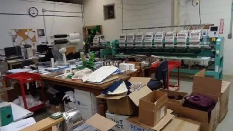 Embroidery Dept. Embroidery Dept.