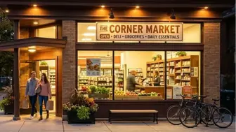 Established Neighborhood C-Store w Kitchen + Real Estate Included