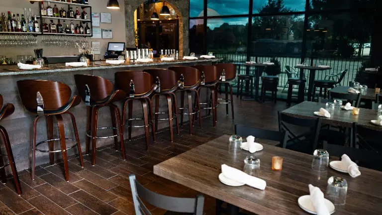 Bar area