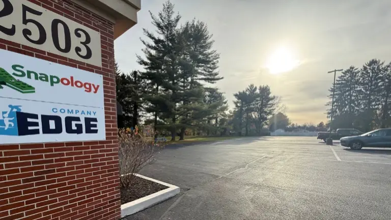 Side of Building Facing Parking Lot Side of Building Facing Parking Lot