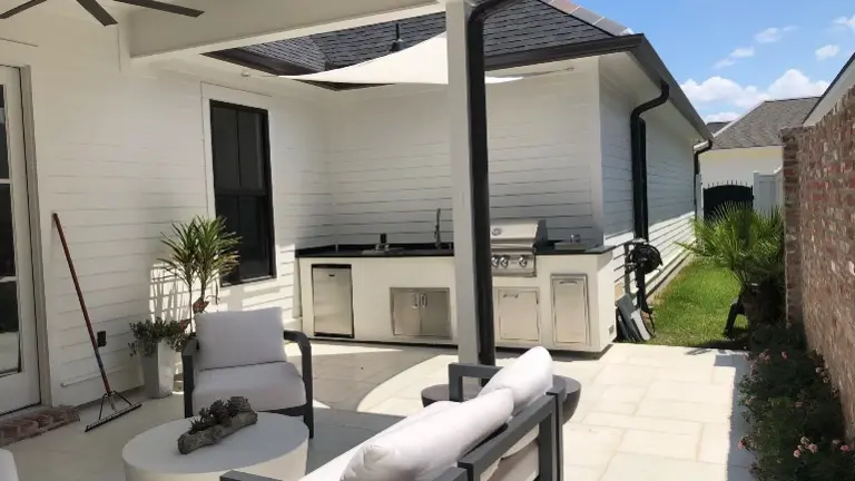 Example of a high-end outdoor kitchen our students service - these $95K+ installations require professional maintenance