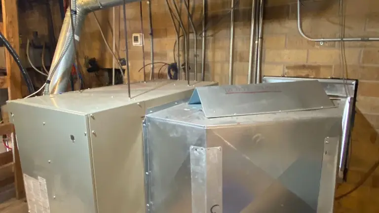 New heater in Mechanical room New heater in Mechanical room