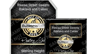 Award winning Bakery and pastry shop located in a very busy plaza.