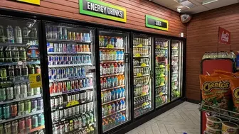 Gas Station; Liquor Store