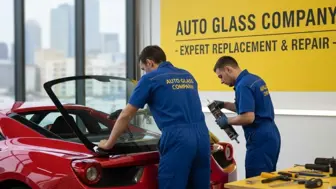 Semi-owner Absentee Auto Glass Repair - Systems and Mgt in place!