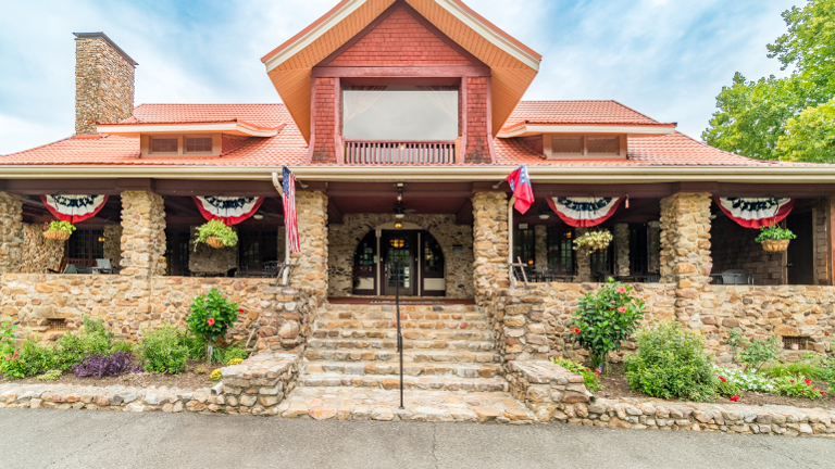 Craftsman Rock Manor Home 