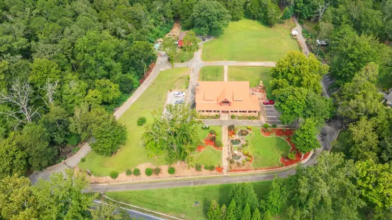 Aerial of 5.5 acreage 