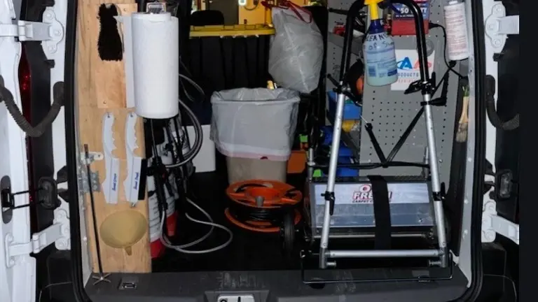 Van Setup and Equipment Van Setup and Equipment