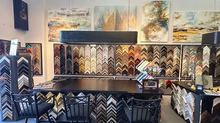 Frame samples and design tables