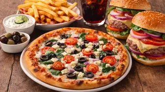 Greek Pizza & Burger House | Family-Friendly & Fully Equipped Restaura