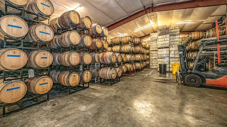 Great for barrel storage