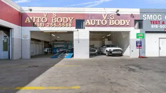 Low Rent Auto Body For Sale w/ Licensed Spray Booth