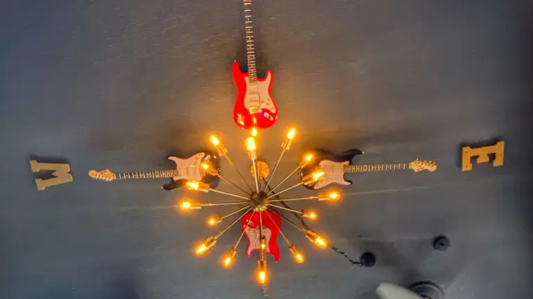 Dining Room Ceiling Guitar Compass