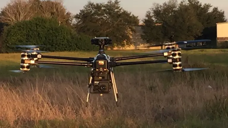 LF-4 Lungfish UAS ground effect.