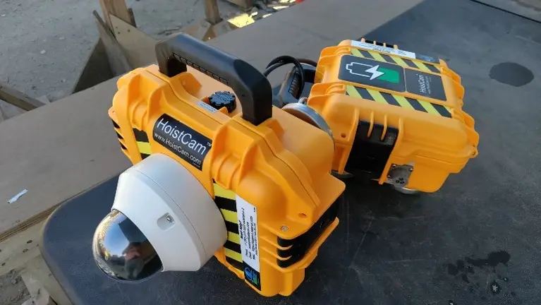 HoistCam HD187 with Optional External Battery Pack