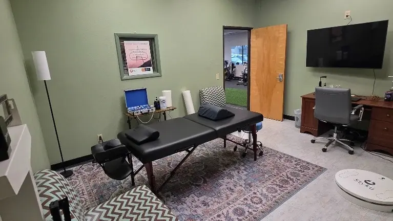 Dedicated office! Furnishings not included. Access to garage/storage. 