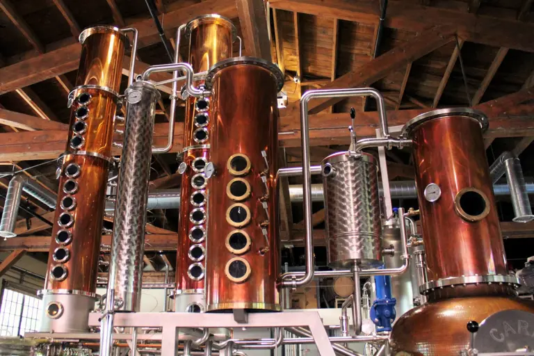 Copper stills Copper stills