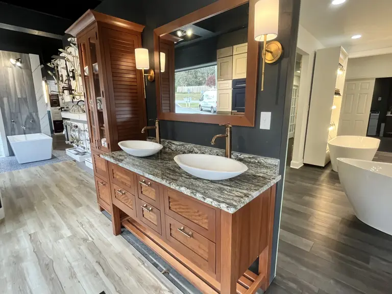 Designing bathrooms top to bottom