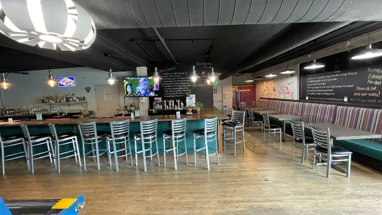 Bar and Seating area