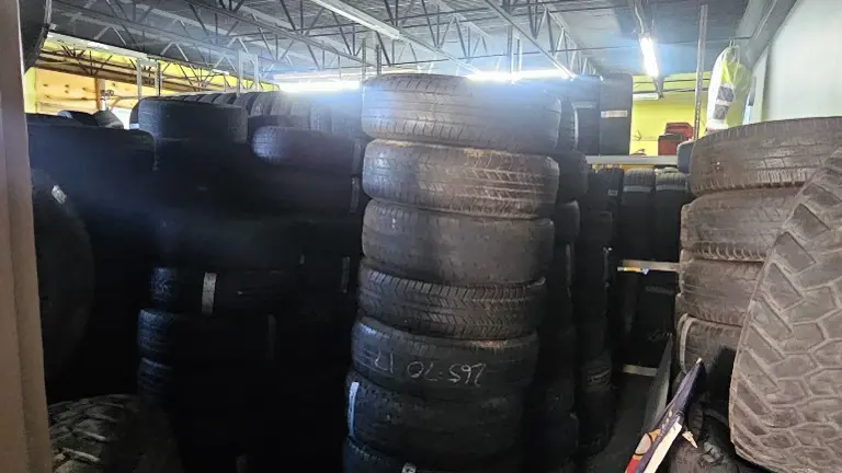 Over 1200 used good tires