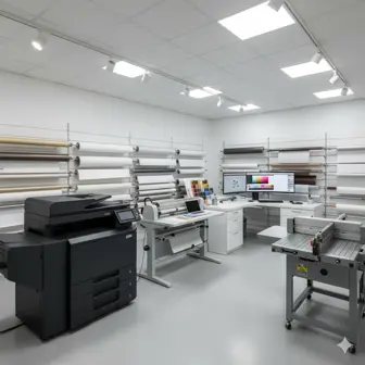 Profitable Print & Design Shop – $130K+ Earnings – Turnkey