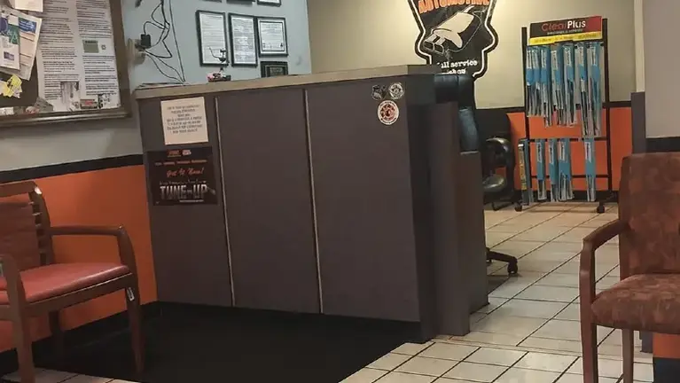 Front office. There is a private back office twice the size.