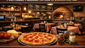 Established Worcester Pizzeria - Proven Sales – Fully Equipped & Staff