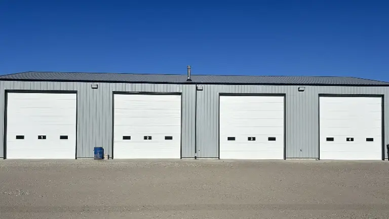 Bay Doors North view Bay Doors North view