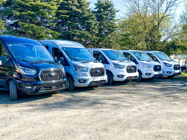 Large fleet of 29+ vehicles of diversified classes with only 5 pictured here Large fleet of 29+ vehicles of diversified classes with only 5 pictured here
